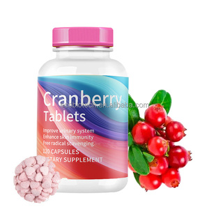 Suplementos de arándano Vitamina C Tabletas de arándano Jugo de probióticos Tableta de arándano orgánico - Product Image 1