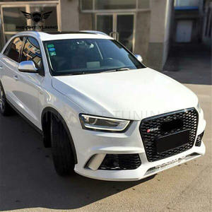 Kit carrosserie diffuseur lèvre arrière <span class=keywords><strong>de</strong></span> calandre <span class=keywords><strong>de</strong></span> pare-chocs <span class=keywords><strong>de</strong></span> voiture à <span class=keywords><strong>prix</strong></span> compétitif 2012-2015 pour Audi Q3 mise à niveau vers le kit carrosserie <span class=keywords><strong>RS3</strong></span> - Product Image 2