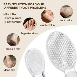 Lime à pieds en verre ovale de haute qualité et durable pour pédicure, en vente - Product Image 6