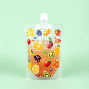 Anpassbare Lebensmittelgeeignete Standbeutel mit Ausgießer für Flüssigkeitsverpackungen & Nachfüllbeutel für Lebensmittel, Süßigkeiten, Gewürze und Milchpulver - Product Image 5