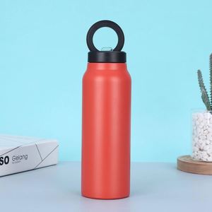 Bouteille d'eau sport isotherme à double paroi de 24 oz avec couvercle magnétique pour téléphone - Product Image 3