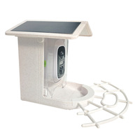 Mangeoire à oiseaux intelligente avec caméra 3MP HD, identification des espèces par IA, alimentation solaire, sans fil, pour extérieur, caméra WiFi, vente en gros