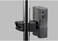 Servicio de Mecanizado CNC para Componentes de Abrazaderas de Cámara a Medida, Pieza de Fijación de Aleación de Aluminio Anodizado con Rosca de 1/4 y 3/8, Desarrollo de Proyectos OEM