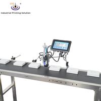 Imprimante TIJ industrielle IPS-9610 avec tête d'impression unique et écran tactile pour l'impression de texte et de numéros
