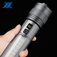 Lampe torche tactique LED blanche rechargeable par USB de type C, nouvelle génération XINYIN, avec zoom laser