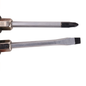 Screwdriver Flat Head 400 Mm Plastic Handle Magnetic Tip For Diy Repair <b>Tools</b> - Product Image 2