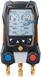 Testo Manifold Digital Pintar 550s, dengan klem temperatur nirkabel - Product Image 2
