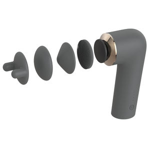 Personalizar o logotipo Fisioterapia Equipamento <span class=keywords><strong>Wellness</strong></span> Eco-Silicon Fascia Massagem Gun Deep Tissue Percussão Massage Gun com 4 Ele - Product Image 5