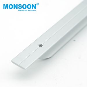 Tirador Moderno Oculto de Perfil de Aluminio Blanco para Muebles, Armarios, Cocinas y Cajones - Tirador de Borde Oculto - Product Image 4