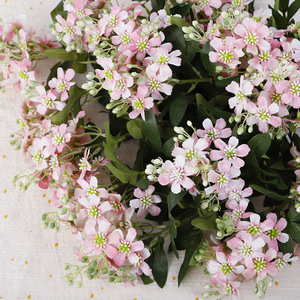 3-Forked Michelia Champaca Artificial <b>Flowers</b> High Simulation Plastic <b>Silk</b> Wedding Decor Outdoor Photography Props - Product Image 3