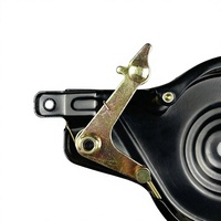 Ensemble de frein à tambour arrière en acier robuste de 90 mm avec levier réglable et matériel de montage, pièces de frein de vélo