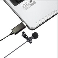 Usb micro cravate audio carte micro ordinateur de bureau Revers d'enseignement