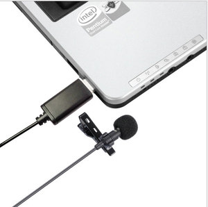 <span class=keywords><strong>Usb</strong></span> <span class=keywords><strong>microfono</strong></span> lavalier <span class=keywords><strong>microfono</strong></span> della scheda audio dal vivo del desktop del computer Risvolto insegnamento - Product Image 2