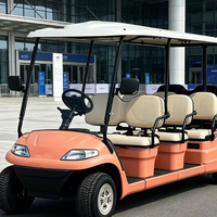 Carrito de Golf Eléctrico de 8 Asientos A617.6+2, Diseño Actualizable