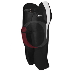 Black Integrated American Football <b>Pant</b>-High quality Integrated <b>padded</b> american football <b>pant</b> by Inspire Apparel - Product Image 2