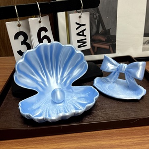 Beihanmei Style Ins Support à bijoux en coquillage et perles imprimé en 3D, thème 'Rêve de Fille', Décoration de chambre, Vente chaude transfrontalière - Product Image 2