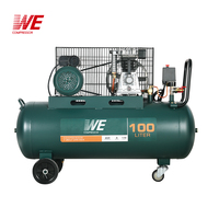 Pompe de type W 3090 Compresseur d'air monté sur base de courroie avec réservoir d'air