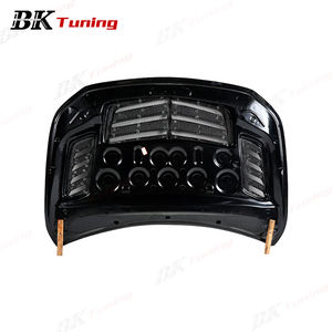 Capot avant en fibre de carbone de style V modifié BK Tuning pour Mercedes Benz Classe CLA W118, capot <span class=keywords><strong>moteur</strong></span> pour Mercedes Benz W118 - Product Image 2