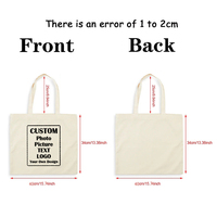 Sac fourre-tout en toile personnalisé avec photo, tendance été, pour voyage, sac de shopping réutilisable pour femmes