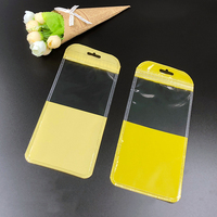 Tas pensil alat tulis pvc bening banyak gaya kualitas tinggi
