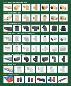 IFAN Nhà Máy Giá GB PVC Cấp Nước Phụ Kiện 20-110Mm Ống Nước Vật Liệu Keo Kết Nối Pn16 Upvc Phụ Kiện Đường Ống - Product Image 5