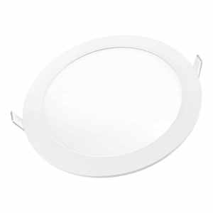 Faretto LED rotondo bianco 18W, efficiente e durevole, ideale per l'illuminazione interna in case e uffici. - Product Image 1