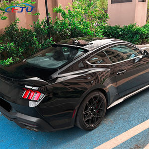 ฝาครอบปีกสปอยเลอร์ท้ายรถด้านหลังรถมองคาร์บอนไฟเบอร์อุปกรณ์เสริมสำหรับ <span class=keywords><strong>Ford</strong></span> <span class=keywords><strong>Mustang</strong></span> <span class=keywords><strong>MK7</strong></span> 2024 + - Product Image 6