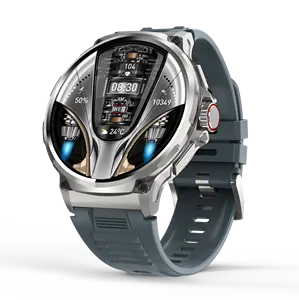 2024 1.85 ''grand écran SV69 montre intelligente 710mah batterie de grande capacité Ruuged sports tactiques de plein air Smartwatch pour hommes