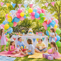 Kit de guirlande de ballons métalliques blancs et dorés pour mariage, anniversaire, fête prénatale, décoration de fête