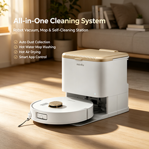 <span class=keywords><strong>Aspirateur</strong></span> robot en gros, maison intelligente, base autonettoyante, navigation laser LDS, aspiration 35000Pa, logo personnalisé OEM, <span class=keywords><strong>prix</strong></span> usine - Product Image 1
