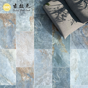 Carreaux effet marbre bleu <span class=keywords><strong>ardoise</strong></span> 300x600MM, carreaux en porcelaine <span class=keywords><strong>pour</strong></span> murs et sols, <span class=keywords><strong>pour</strong></span> <span class=keywords><strong>salle</strong></span> <span class=keywords><strong>de</strong></span> <span class=keywords><strong>bain</strong></span>, cuisine, piscine, salon - Product Image 5