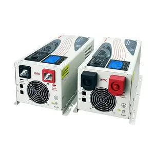 Zlpower 500W 1000W 3000W 5000W 6000W 12V 24V DC to AC 110V 220V 230V 240V Car Battery Converter Pure Sine Wave Power Inverter