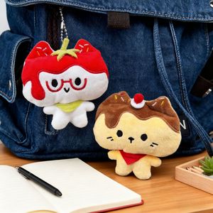 Artcreativity - Llavero de Peluche con Colgante de <span class=keywords><strong>Gato</strong></span> de Dibujos Animados de 4 Pulgadas, Adorno para Bolsa, Juguete para Niños - Product Image 1