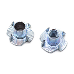 Écrous à griffes M6 sur mesure OEM en acier galvanisé pour accessoires de meubles non standard - Product Image 1