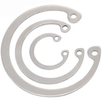 Direct Supply 8-200mm DIN 472 SS304 SS316 Internal Locking Cylinder Assembly Precision Form Internal Retaining Ring Washer