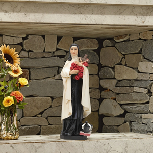 Artesanía de Resina Yu Yan Personalizada, Pintada a Mano, Della Madonna, Santa <span class=keywords><strong>Teresa</strong></span>, Arte Religioso Católico, Coleccionable de Navidad, Decoración del Hogar - Product Image 4