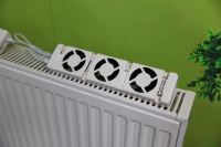 Ventilateur de radiateur silencieux à vitesse réglable et température contrôlée MXRV-25-S02, haute efficacité thermique pour chambre à coucher