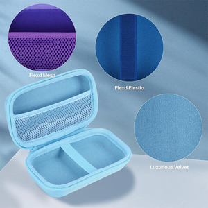 Estuche Rígido de EVA con Forro Interior Flexible para <span class=keywords><strong>Irrigador</strong></span> Bucal Inalámbrico, Protector y Organizador de <span class=keywords><strong>Accesorios</strong></span> - Product Image 4