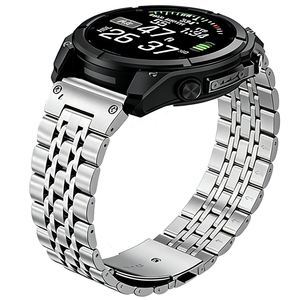22mm 26mm 고급 스테인리스 스틸 밴드 (가민 엔듀로 3 <span class=keywords><strong>2</strong></span>/에픽스 프로 <span class=keywords><strong>2</strong></span>세대 페닉스 8 프로 E 7 7X 6 6X 스트랩 퀵핏 시계줄) - Product Image 3