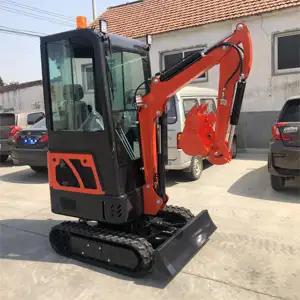 Yanmar-miniexcavadora de 1,7 Tcon cabina, motor de marca famosa, gran oferta