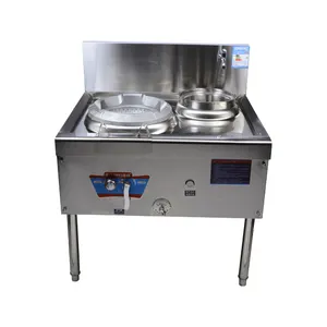 China New Design 2024 Freestanding Cast Iron Pan Support With Flameout Protection Gas Stove