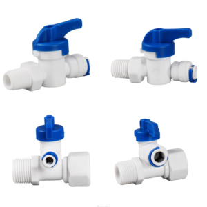 Màu Xanh Clip POM Vật liệu Push-in nhanh chóng nối nước Phụ kiện khuỷu tay thẳng gốc TEE đóng van kiểm tra cho RO lọc nước bộ phận - Product Image 4