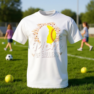 Camiseta para mamás de jugadores de softbol y fútbol - Product Image 3