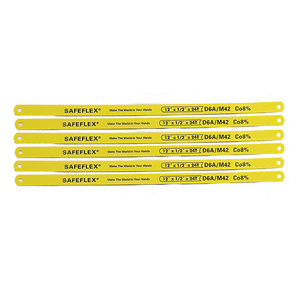 <span class=keywords><strong>Lames</strong></span> <span class=keywords><strong>de</strong></span> <span class=keywords><strong>scie</strong></span> <span class=keywords><strong>à</strong></span> <span class=keywords><strong>métaux</strong></span> flexibles en bi-métal HSS <span class=keywords><strong>de</strong></span> fabrication chinoise pour la coupe des <span class=keywords><strong>métaux</strong></span> - Product Image 3