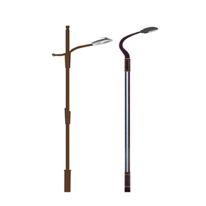 Lampadaire LED en alliage d'aluminium, étanche IP65, lumière du jour 5000K, AC 220V, Type III, éclairage routier extérieur, détecteur de mouvement - Product Image 3