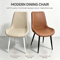 Chaise de salle à manger de luxe ergonomique et confortable avec dossier de soutien en mousse haute densité, personnalisable, style moderne et contemporain, vente chaude