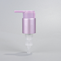 Liquide de pompe à crème fine en aluminium coloré 24 410