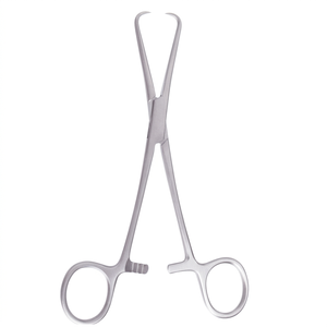 Pince chirurgicale urinaire manuelle réutilisable de haute qualité BISONS, certifiée CE Classe I, type Sanders, 6 pouces, en acier inoxydable - Product Image 1