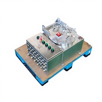 Boîtier de commande d'éclairage antidéflagrant BXD M99L SS304 IP66, boîtier électrique industriel AC220V 10A, industrie pétrolière et gazière