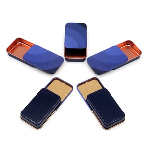Hộp Thiếc Kim Loại Có Nắp Trượt Son Dưỡng Môi <span class=keywords><strong>Mini</strong></span> Hộp Thiếc Đựng Nước Hoa Màu Trơn Dưỡng Râu Gel Nhai Kẹo Cao Su Bạc Hà Thảo Mộc Usb - Product Image 1